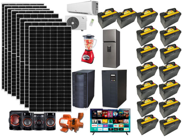 Kit solar aislado high power