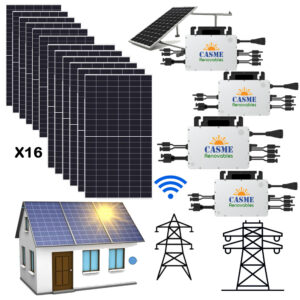 Kit Solar Interconectado A Cfe 3250kwh Bimestral