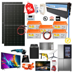 Kit solar autónomo 7900W