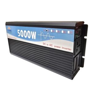 Inversor de corriente Convertidor Corriente Profesional Casme 5000W 2500Wn Ac110v Y 12vdc