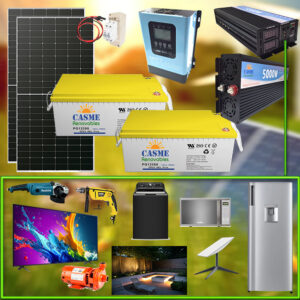 Kit solar autónomo 7380W